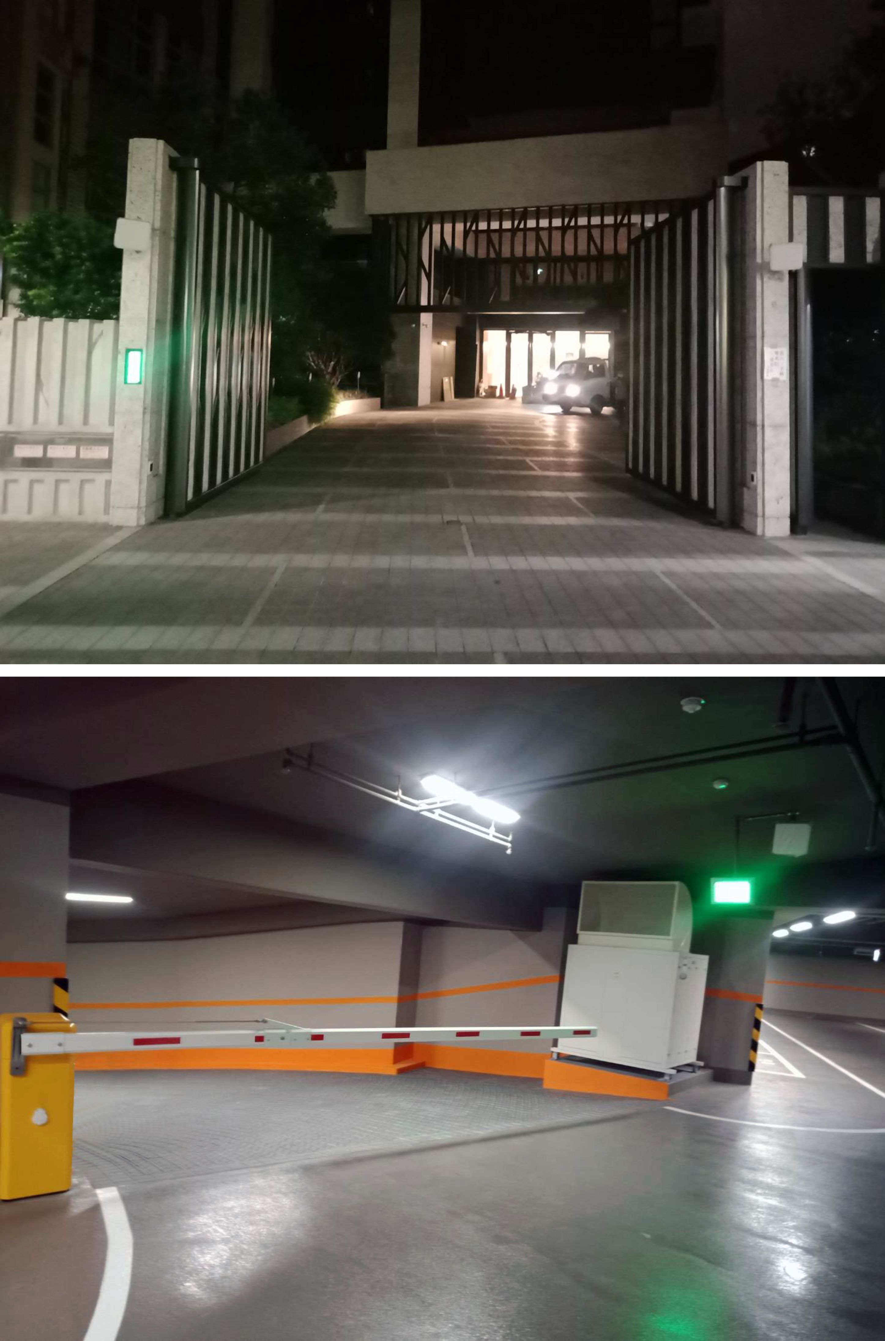 *台北市信義區-社區地下停車場照片