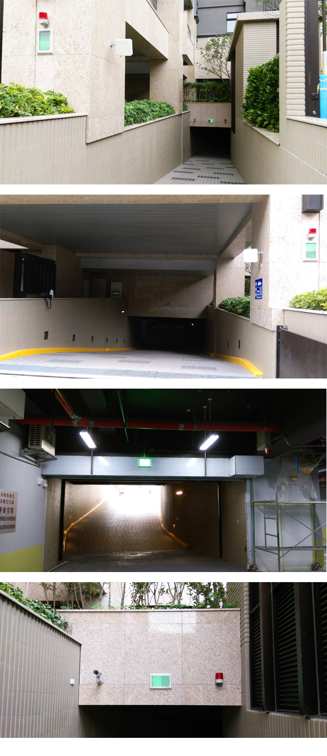 *台北市中山區--社區地下停車場照片
