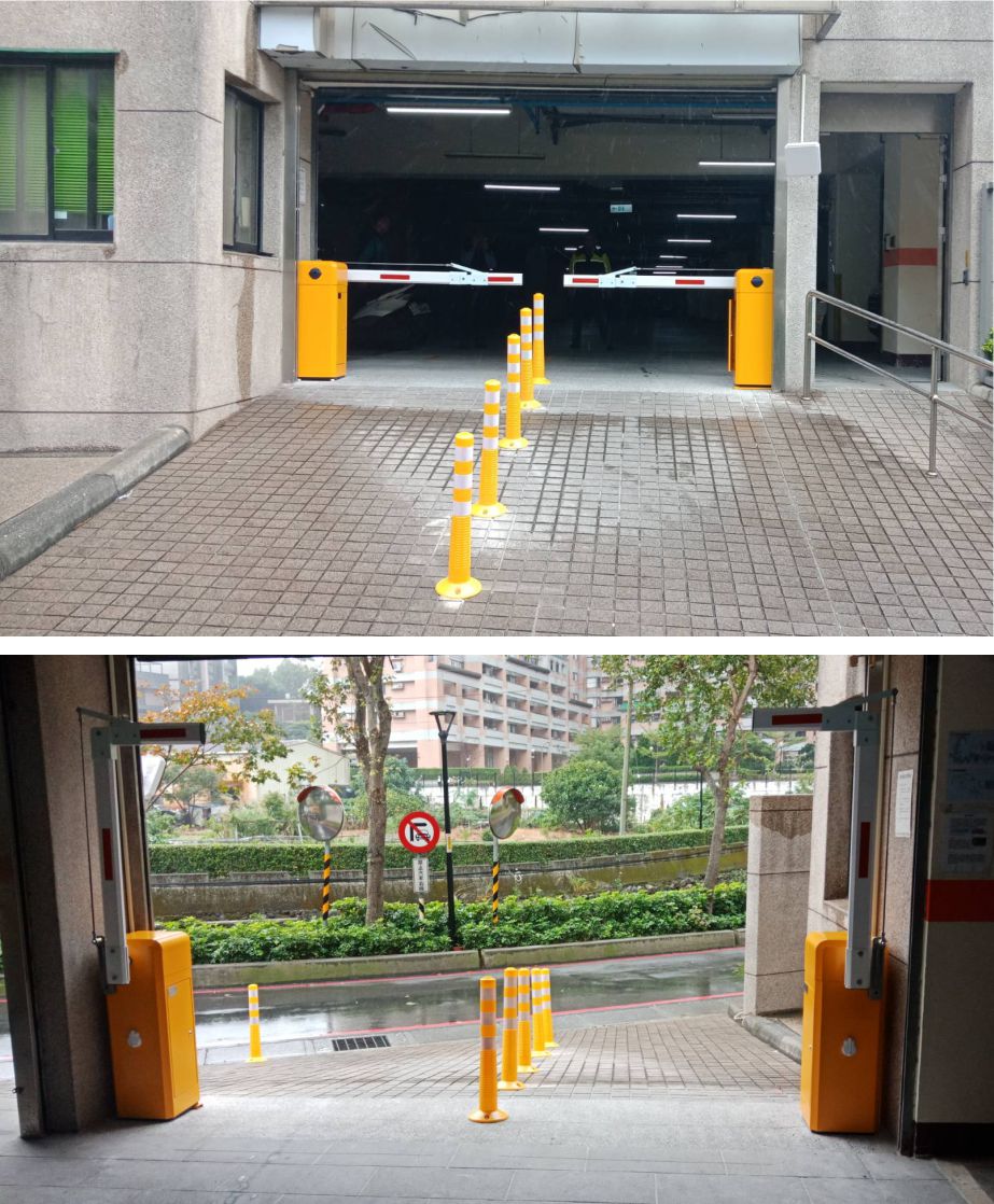 *新北市淡水區-社區停車場照片
