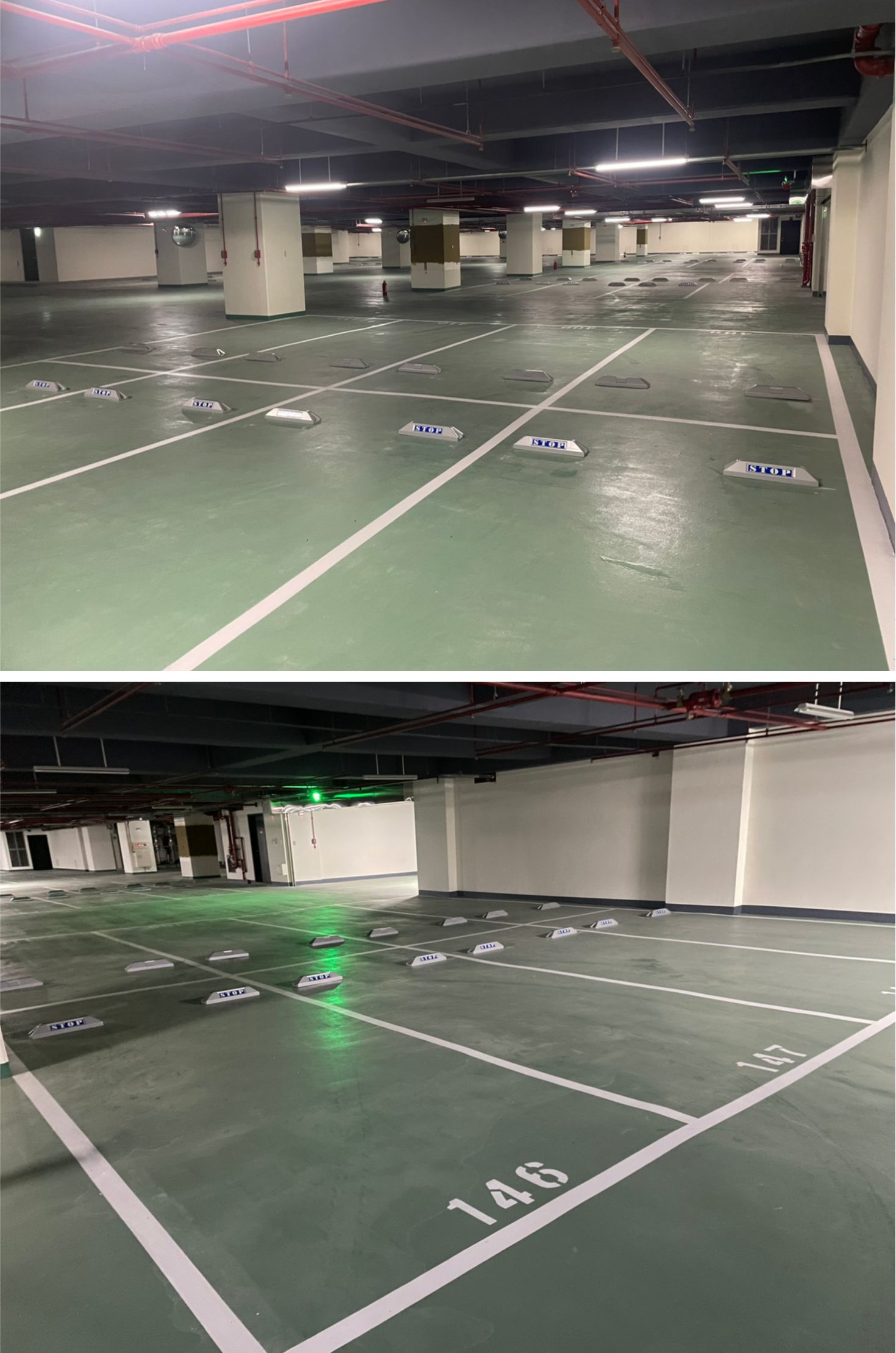 *台北市內湖區-商辦大樓-地下停車場照片
